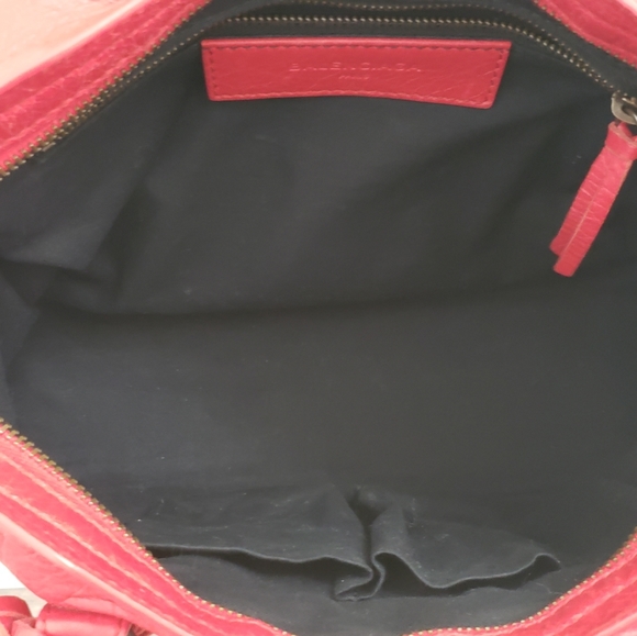 100%Authentic Balenciaga ClassicCityBag Red Small - Picture 8 of 16